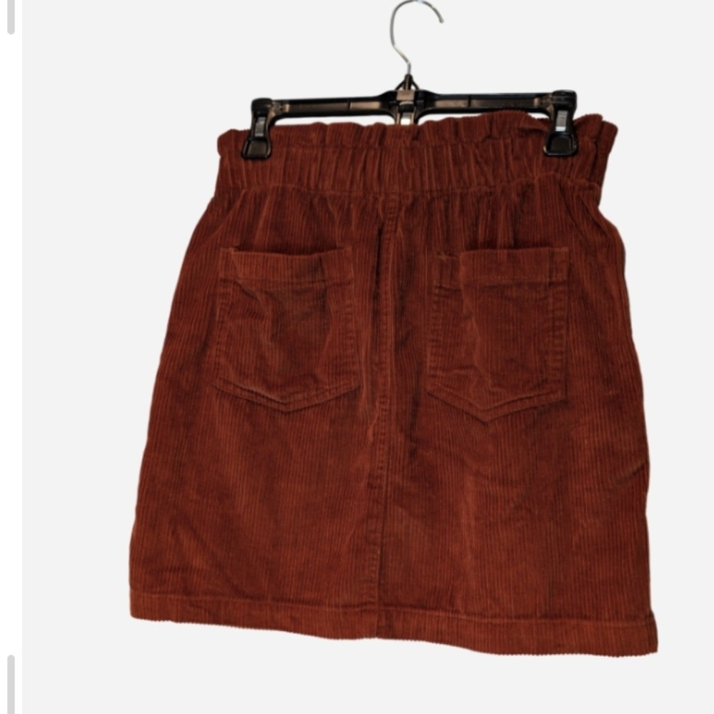 Pre-owned Roxy Silent Days Corduroy Mini Skirt Size SP - Picture 3 of 10
